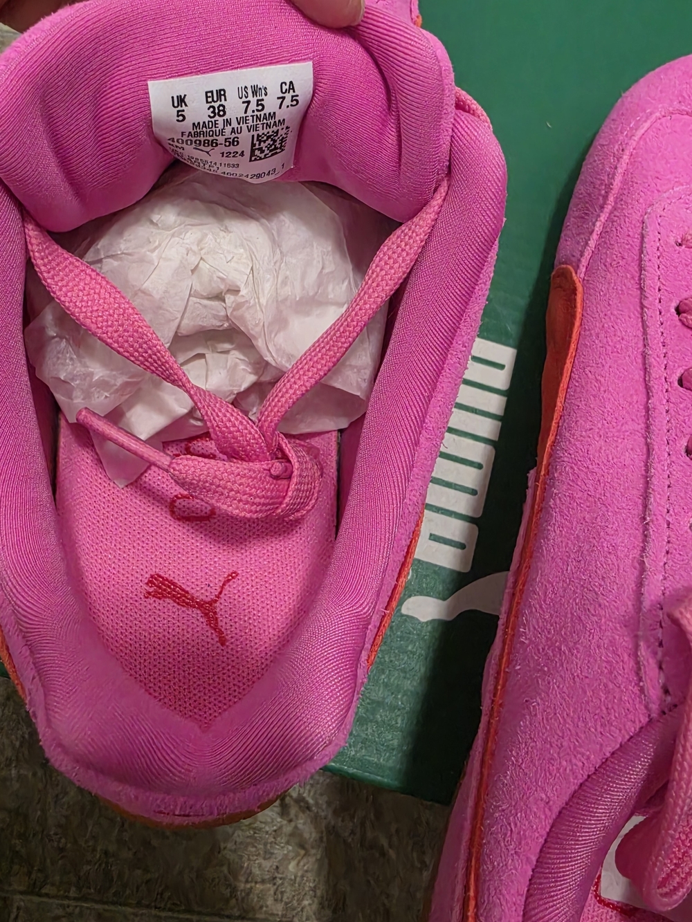 Puma Speedcat OG Sneakers / Women's Size US 7.5 - Picture 6 of 8
